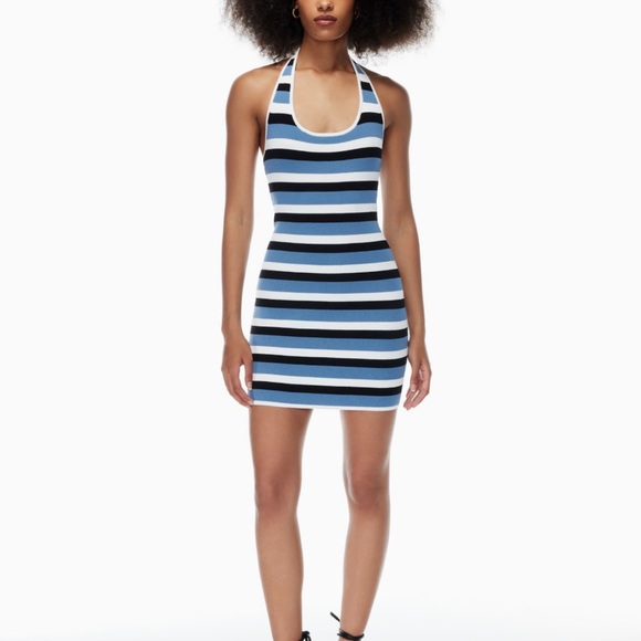 Babaton Knit Backless Halter Dress - Picture 8 of 8